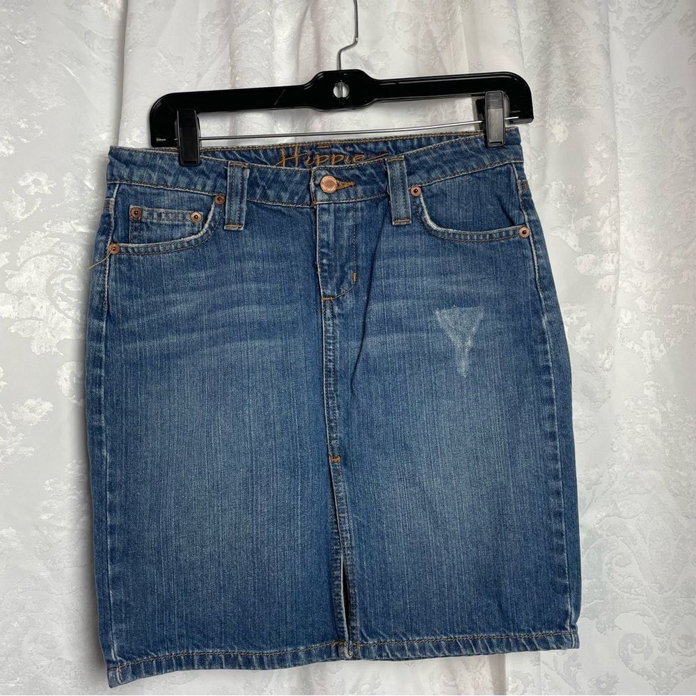 Hippie Denim Skirt
